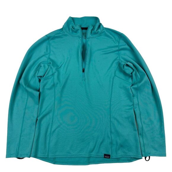 Patagonia Midweight Capilene Baselayer Long Sleeve Pullover 1/4 Zip Top Sz S - Picture 1 of 10